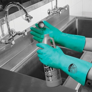 NitriTech III Safety Gloves are perfect for use in laboratories and chemical handling plants NitriTech III Safety Gloves